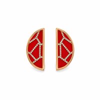 Boucles d'oreilles Les Georgettes Femme in Bronze LES8760